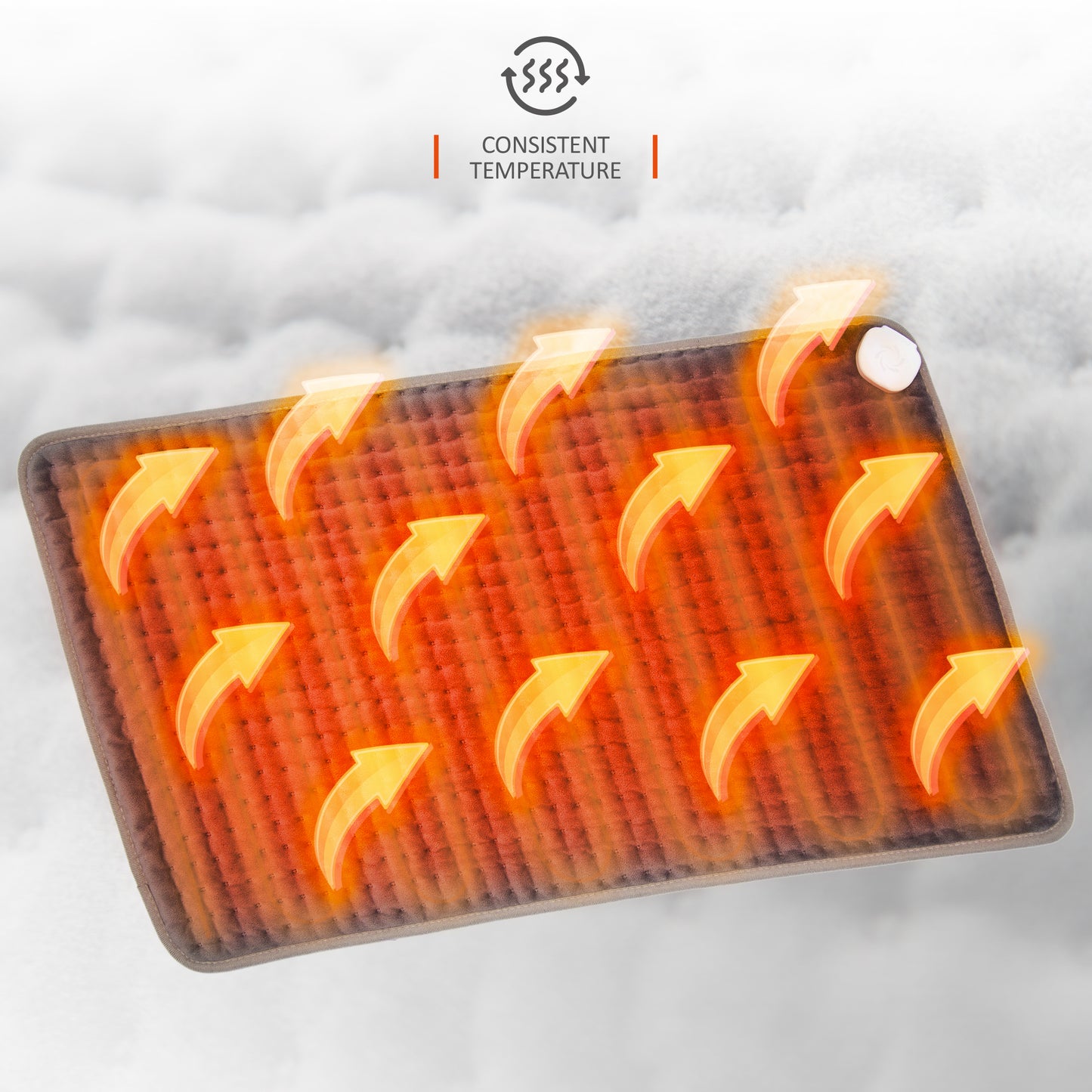 Warmer Heated Pad - Extra Large (45cm x 85cm) - Dark Grey