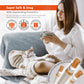 Electric Heated Throw Blanket Digital Controller Timer, 9 Heat Setting, Auto Shutoff 120W