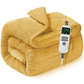 Electric Heated Throw Blanket Digital Controller Timer, 9 Heat Setting, Auto Shutoff 120W