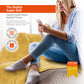 Electric Heated Throw Blanket Digital Controller Timer, 9 Heat Setting, Auto Shutoff 120W