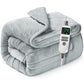 Electric Heated Throw Blanket Digital Controller Timer, 9 Heat Setting, Auto Shutoff 120W