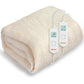 WÄRMER Luxury Fleece Electric Blanket Fully Fitted Heated Mattress Cover, Dual Controller, Machine Washable